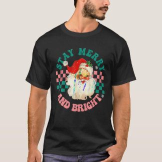 Camiseta Papais noeis De Vintagem De Natal Retroativos Fiqu