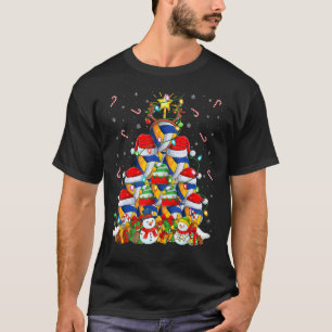 Camiseta Papais noeis de Voleibol e Iluminação Natal