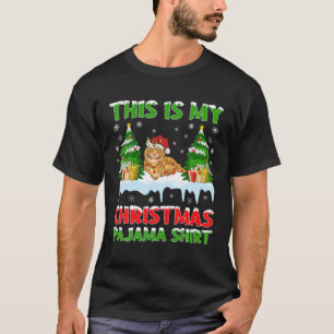 Camiseta Papais noeis De Xmas Engraçados Este É O Meu Nat