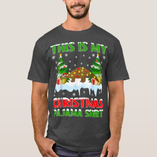 Camiseta Papais noeis De Xmas Engraçados Este É O Meu Pango