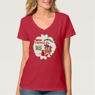 Camiseta Papais noeis Dirigindo Camelo Hump