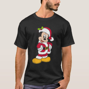 Camiseta Papais noeis Disney Feriado para Mouse Mickey Slee