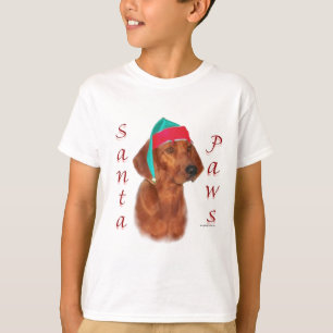 Camiseta Papais noeis do Red bone Coonhound