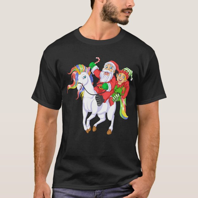 Camiseta papais noeis e elf ridi (Frente)