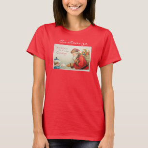 Camiseta Papais noeis e rapaz nostalgia vintage