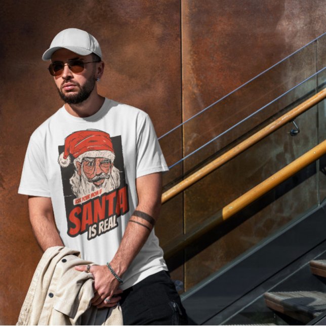 Camiseta Papais noeis é real (Criador carregado)