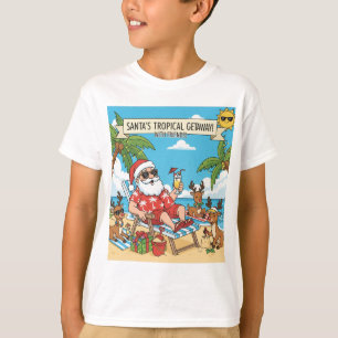 Camiseta Papais noeis e Reenas Tropicais