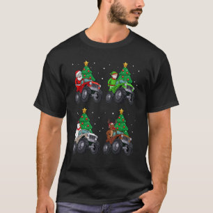Camiseta Papais noeis Elf Reindeer Snowman Monster Truck Ch