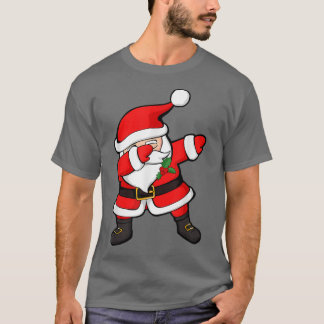 Camiseta Papais noeis Engraçado Dabbing Natal