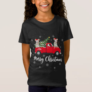 Camiseta Papais noeis Engraçados Andando Cristo de Rato de