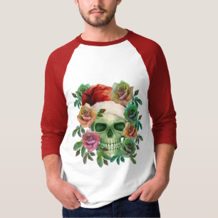 CAMISETA PAPAIS NOEIS ENGRAÇADOS CÉRELA VERDE E NATAL FLORA