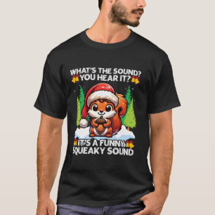 Camiseta Papais noeis Engraçados de Acorn Squeaky, Esquilo
