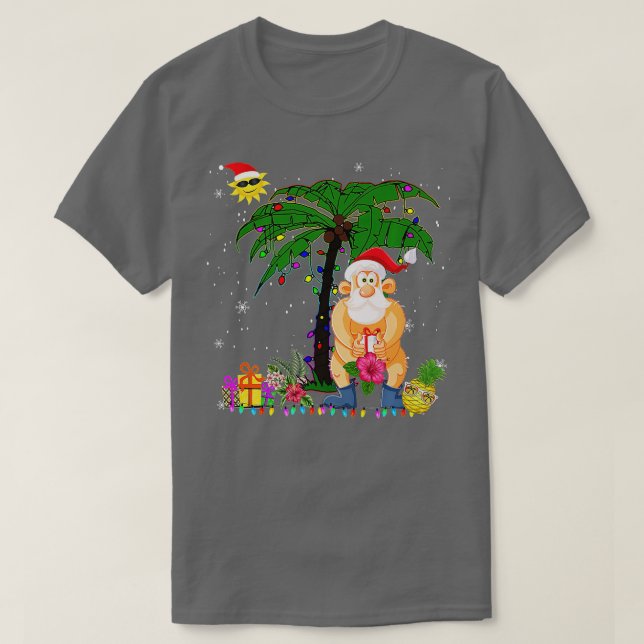 Camiseta Papais noeis Engraçados De Fim De Verão Engraçados (Frente do Design)