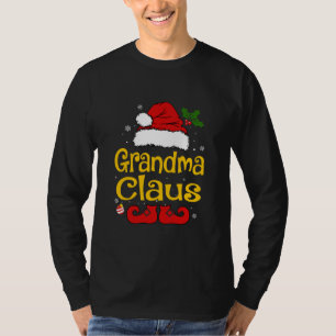 Camiseta Papais noeis Engraçados de Pijama Claus de Natal