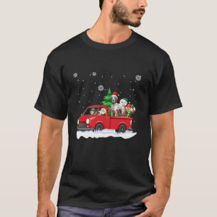 Camiseta Papais noeis Engraçados Dirigindo Carro De Natal G