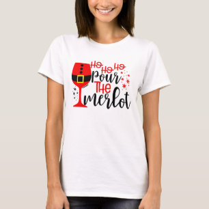 Camiseta Papais noeis Engraçados Festa de Natal Férias de N
