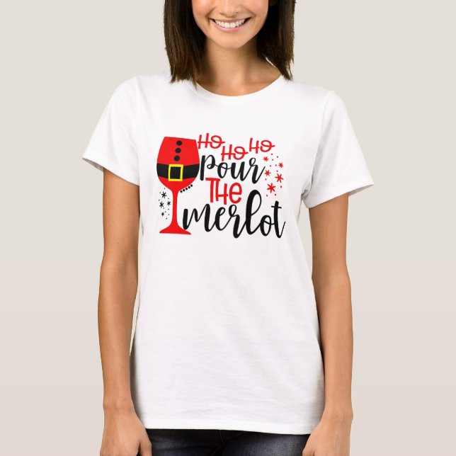 Camiseta Papais noeis Engraçados Festa de Natal Férias de N (Frente)