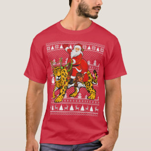 Camiseta Papais noeis engraçados Jaguar Lover pilotando o C