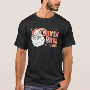 Camiseta Papais noeis Engraçados Natal Nova Mãe Gravidez Be
