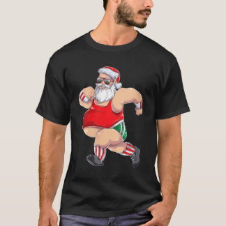Camiseta Papais noeis Engraçados, Presente de Natal, Corrid