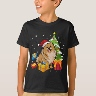 Camiseta Papais noeis engraçados Presentes de Natal para cã