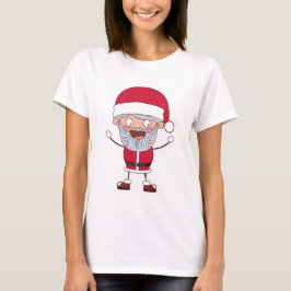 Camiseta Papais noeis engraçados, roupa personalizada