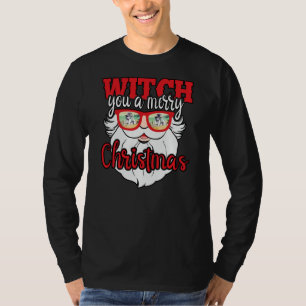 Camiseta Papais noeis Engraçados Testemunham Um Feliz Natal