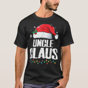 Camiseta Papais noeis Engraçados Tio Claus Família de Natal