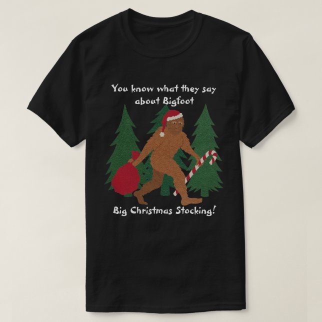 Camiseta Papais noeis Esmagam Piada de Natal Grande Engraça (Frente do Design)