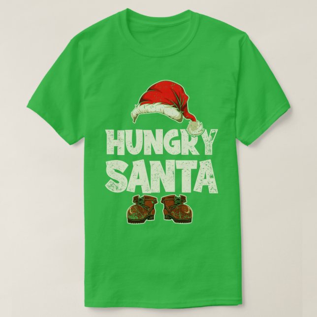 Camiseta Papais noeis Famintos do Natal Feliz Natal (Frente do Design)