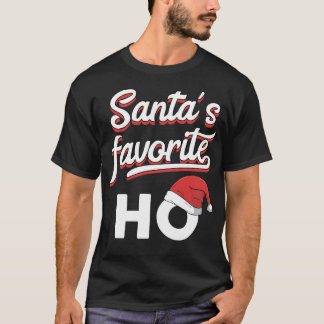 Camiseta Papais noeis Favoritos De Feliz Natal Pajama
