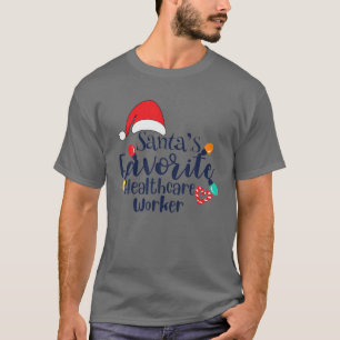 Camiseta Papais noeis Favoritos de profissionais de saúde d