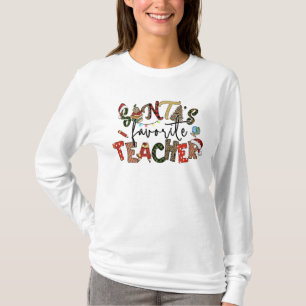 Camiseta Papais noeis Favoritos do Professor Natal