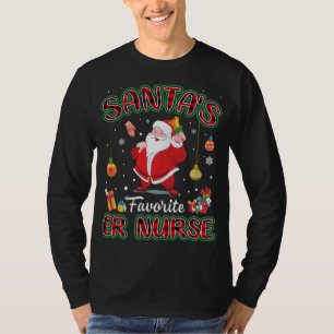 Camiseta Papais noeis Favoritos ER Enfermeiros Papais noeis