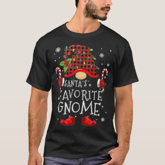 Camiseta Papais noeis Favoritos Gnome Buffalo Xadrez Corres