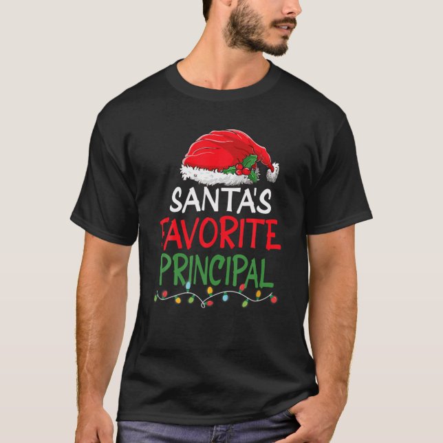 Camiseta Papais noeis Favoritos Natal Papai Noel T (Frente)