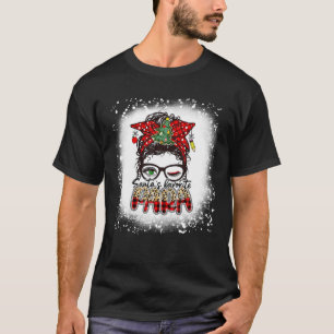 Camiseta Papais noeis Favoritos Para Mensageiro Mãe Sala de
