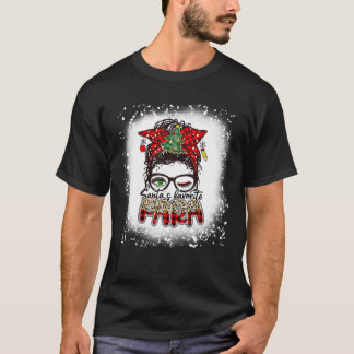 Camiseta Papais noeis Favoritos Para Mensageiro Mãe Sala de