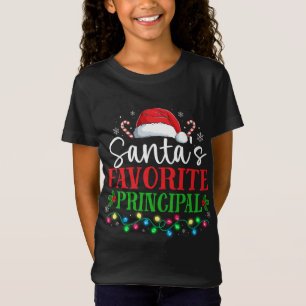 Camiseta Papais noeis Favoritos Professor Natal Papai Noel