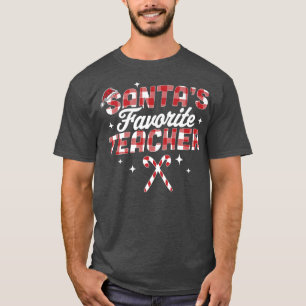 Camiseta Papais noeis Favoritos Professor Natal Santa Hat C