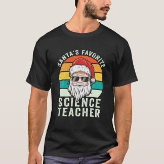 Camiseta Papais noeis Favoritos Professores de Ciência Cute