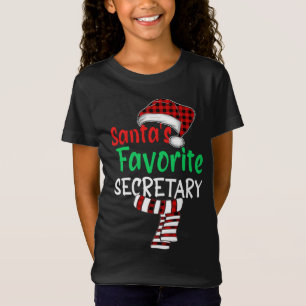Camiseta Papais noeis Favoritos Secretário Papais noeis de