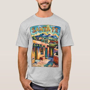 Camiseta Papais noeis Fe Adobe Homes Van Gogh Starry Night 
