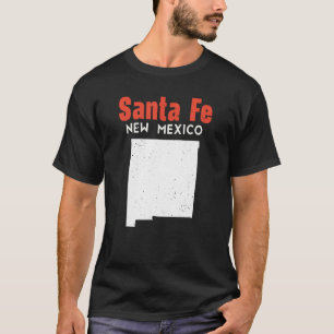 Camiseta Papais noeis Fe Estados Unidos Viagem Novo México