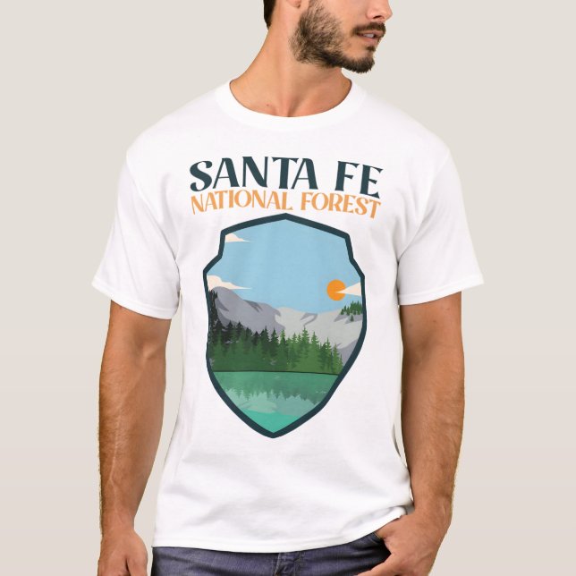 Camiseta Papais noeis Fe Floresta Nacional (Frente)