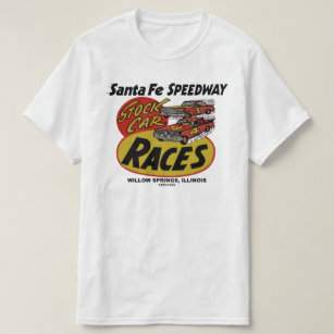 Camiseta Papais noeis Fe Speedway, Primaveras selvagens, IL