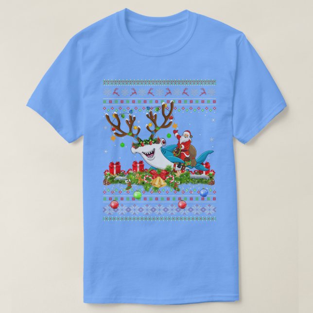 Camiseta Papais noeis Feios De Xmas A Andar No Natal Do Tub (Frente do Design)