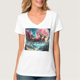 Camiseta Papais noeis feitos em rosa!