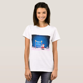 Camiseta Papais noeis Feliz Navidad