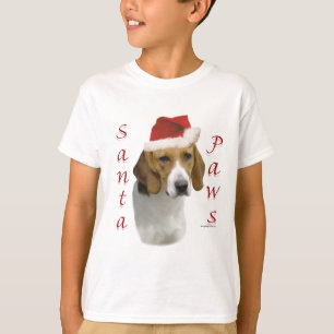 Camiseta Papais noeis Foxhound americanos Paws